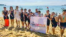 Academia Municipal del INDETUX, presente en el Gran Retto de Aguas Abiertas Huatulco 2026