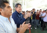 Carlos Morales inaugura el domo No. 29 de su administración