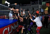 Noche dominical luchística en el Centro Deportivo Roma _84