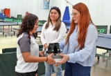 Tania Robles realizó entrega de material deportivo a escuelas, municipios y atletas